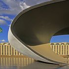 Futuristische Ansichten in Brasilia