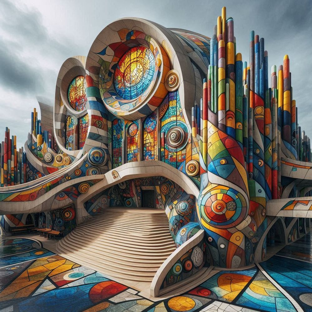 Futuristische Kirche (1)