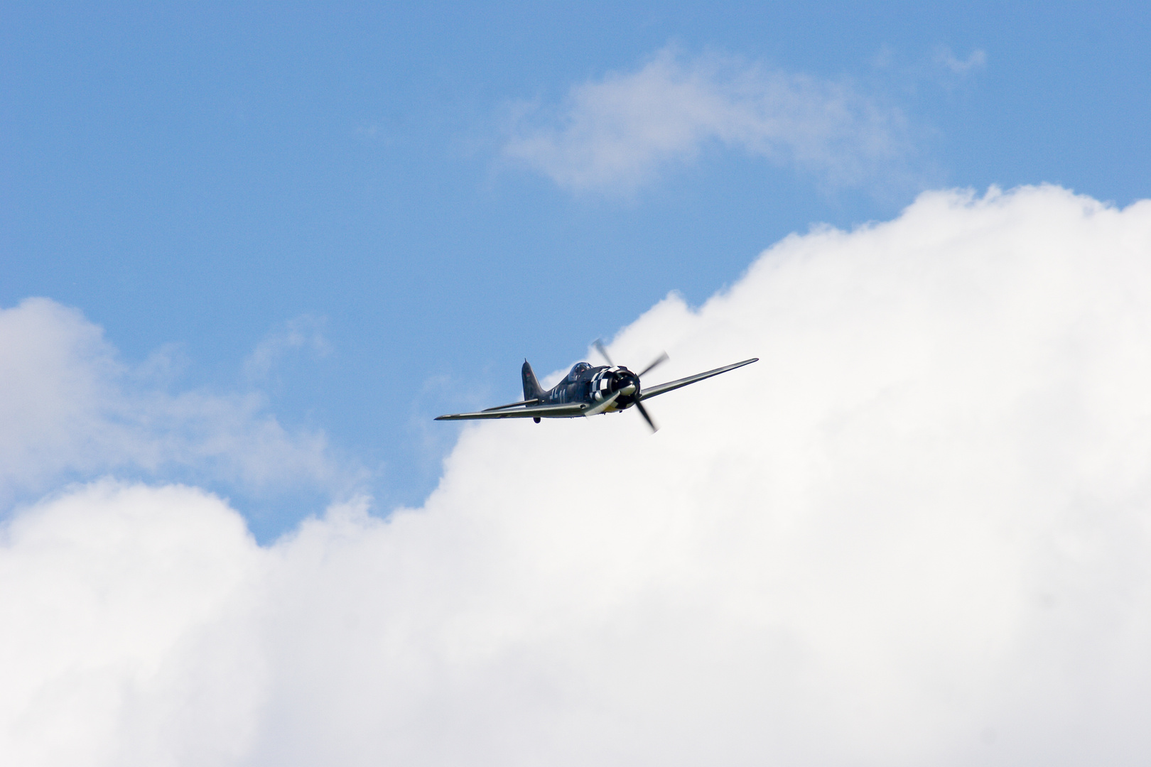 FW-190 im Anflug