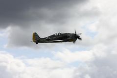 FW 190 im Anflug auf die Hahnweide