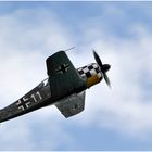 FW 190 im Steigflug !