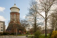 G 16 - Der Wasserturm von 1853 im Stadtpark Lehe.