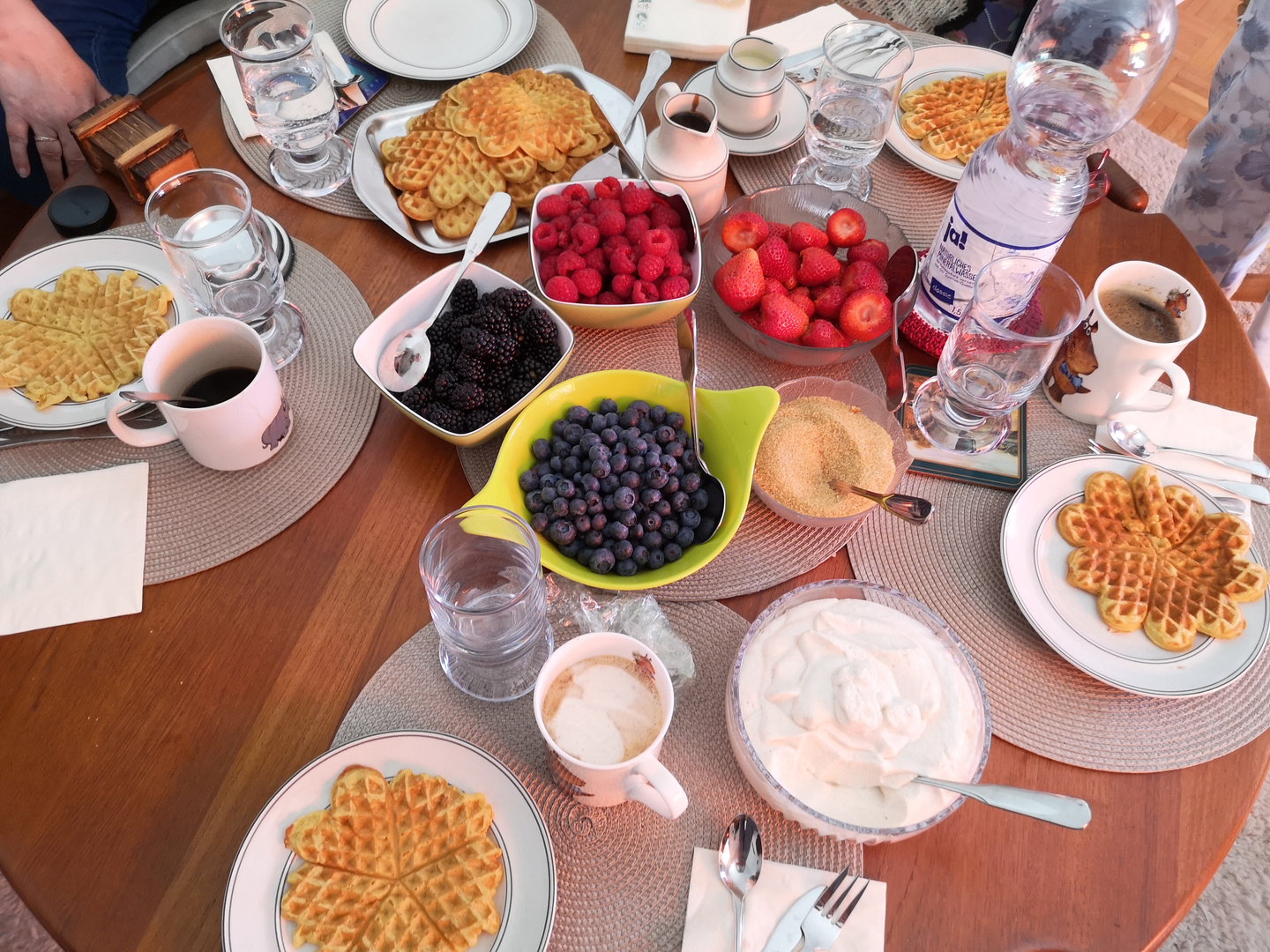 Gaaanz frische Waffeln von Mira! 