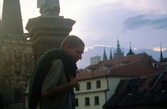 Gabi auf der Karlsbrücke