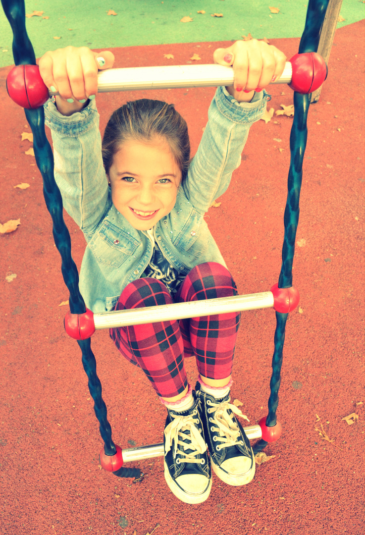 Gabi en el parque