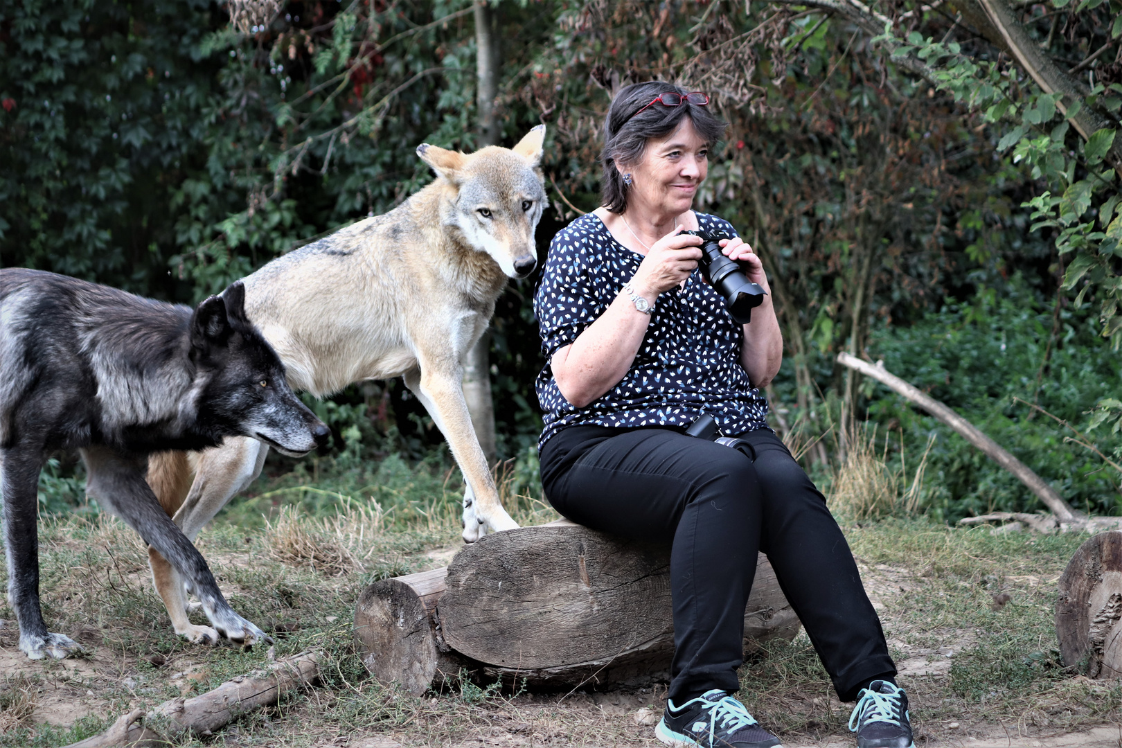 Gabi, und der böse Wolf.....