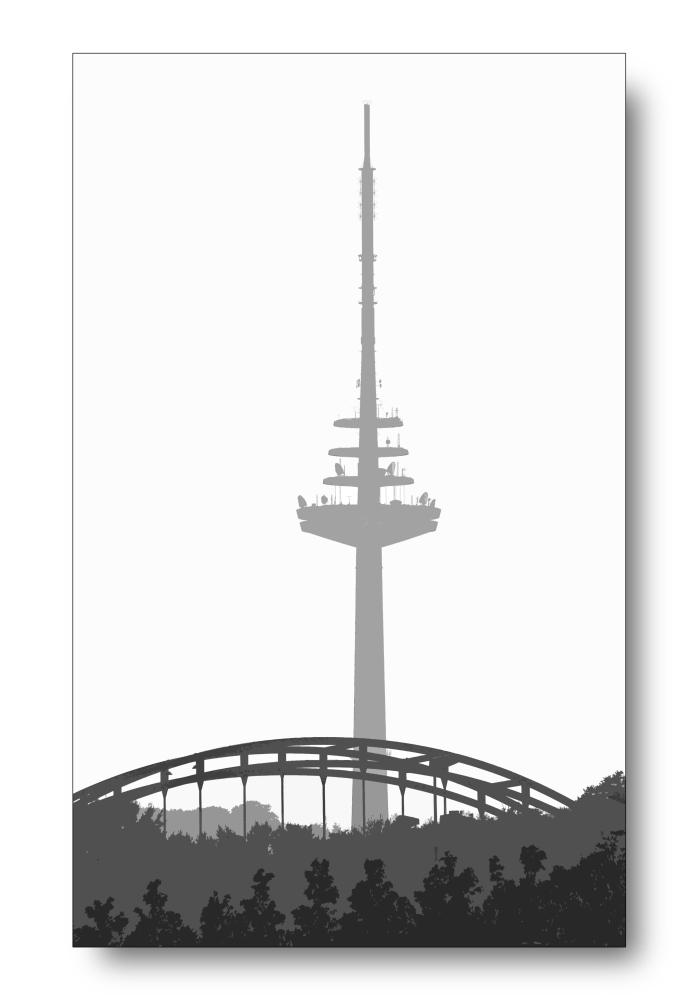 Gablenzbrücke mit Fernsehturm