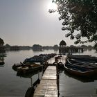 Gadi Sagar Lake in Jaisalmer, Rajasthan, India