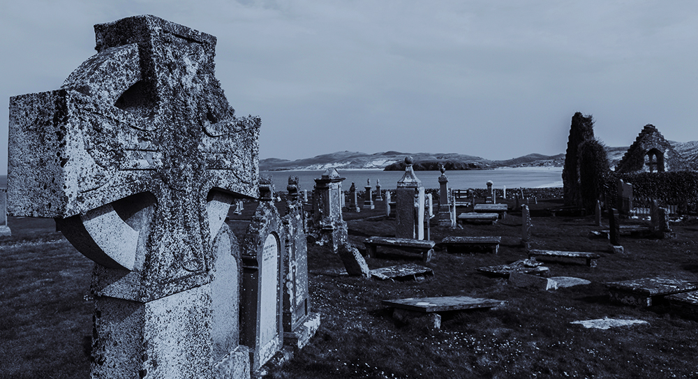 Gälischer Friedhof bei Durness - Schottland