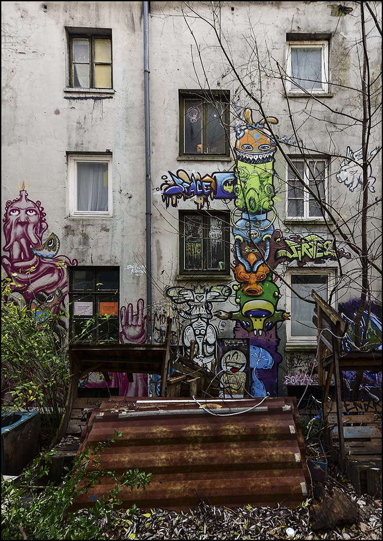 Gängeviertel Hamburg Kunst am Bau