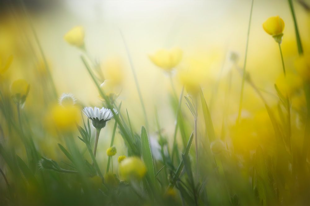 ... Gänseblümchen-Perspektive ...