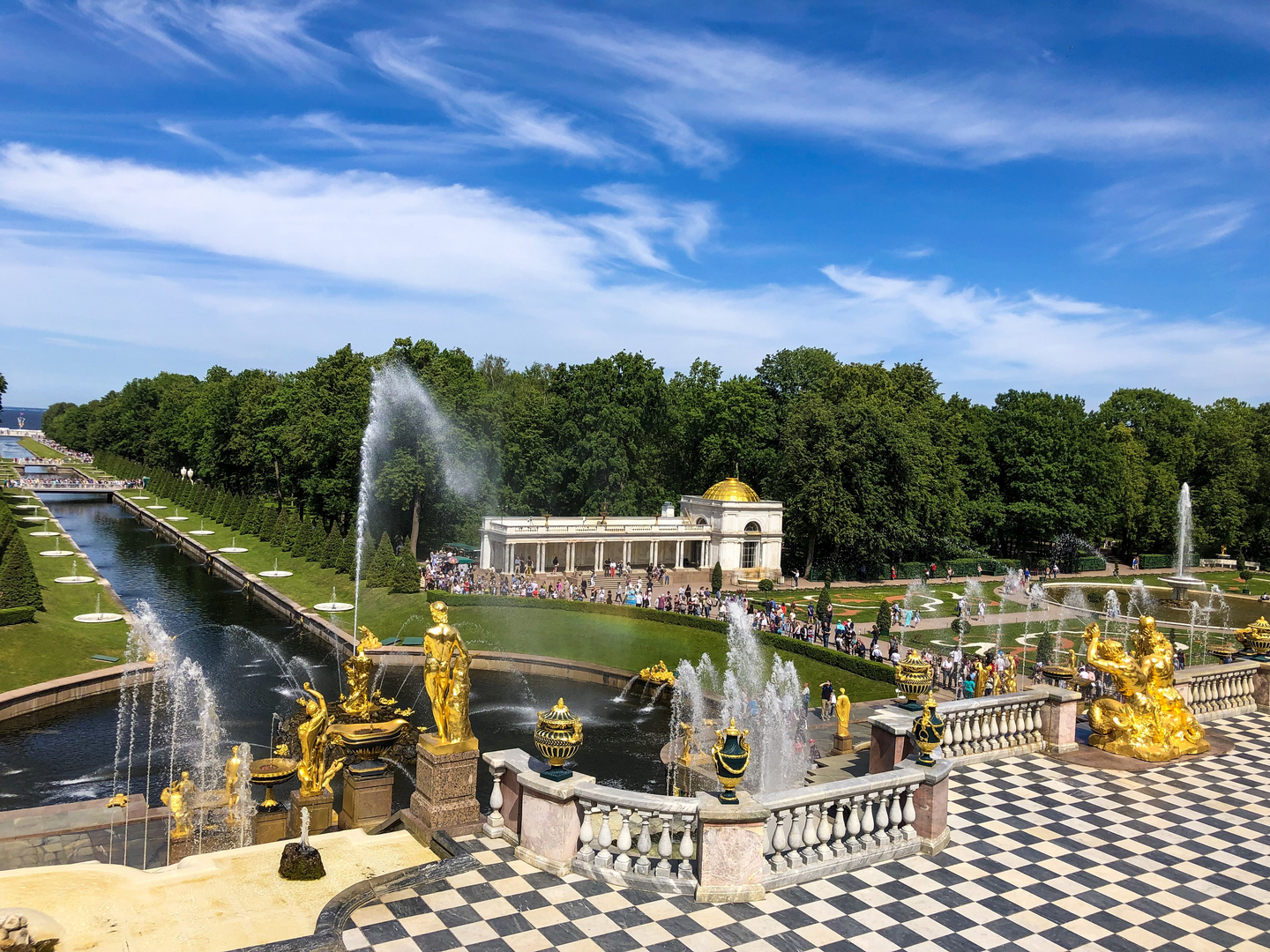 Gärten Schloss Peterhof