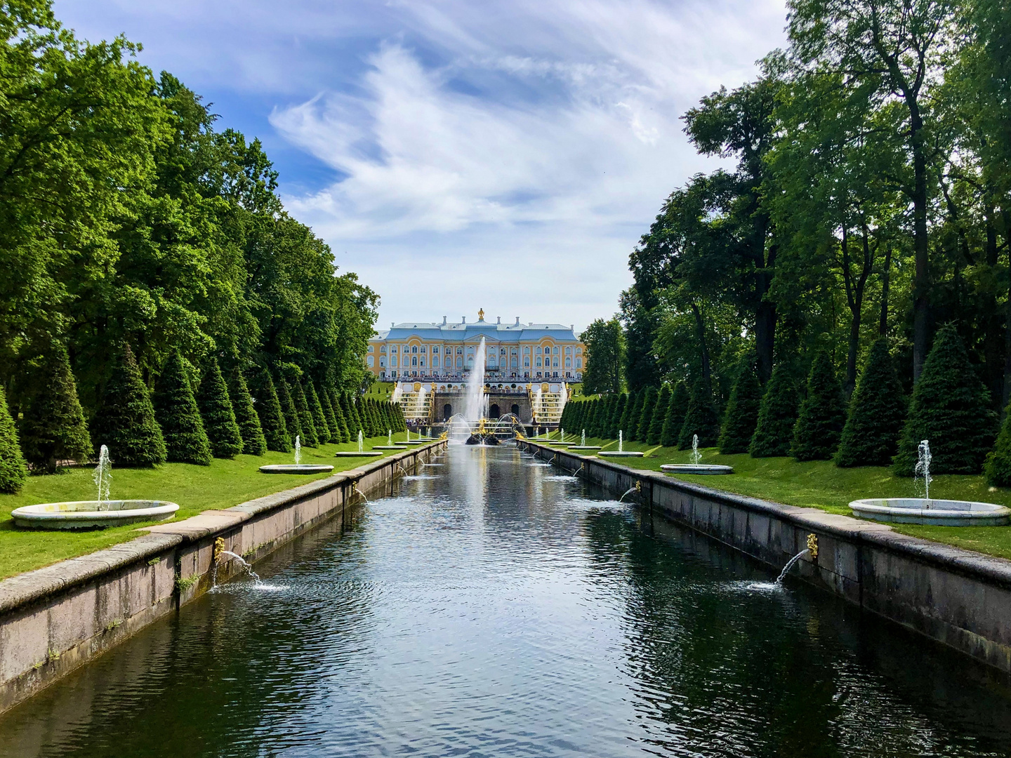 Gärten Schloss Peterhof