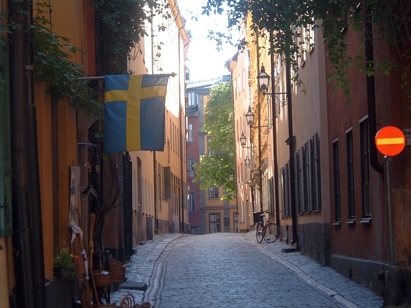 Gässchen in Gamla Stan