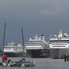 Gäste im Kieler Hafen