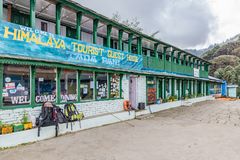 Gästehaus in Tadapani (2630 m)