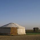 Gästejurte in einem Camp