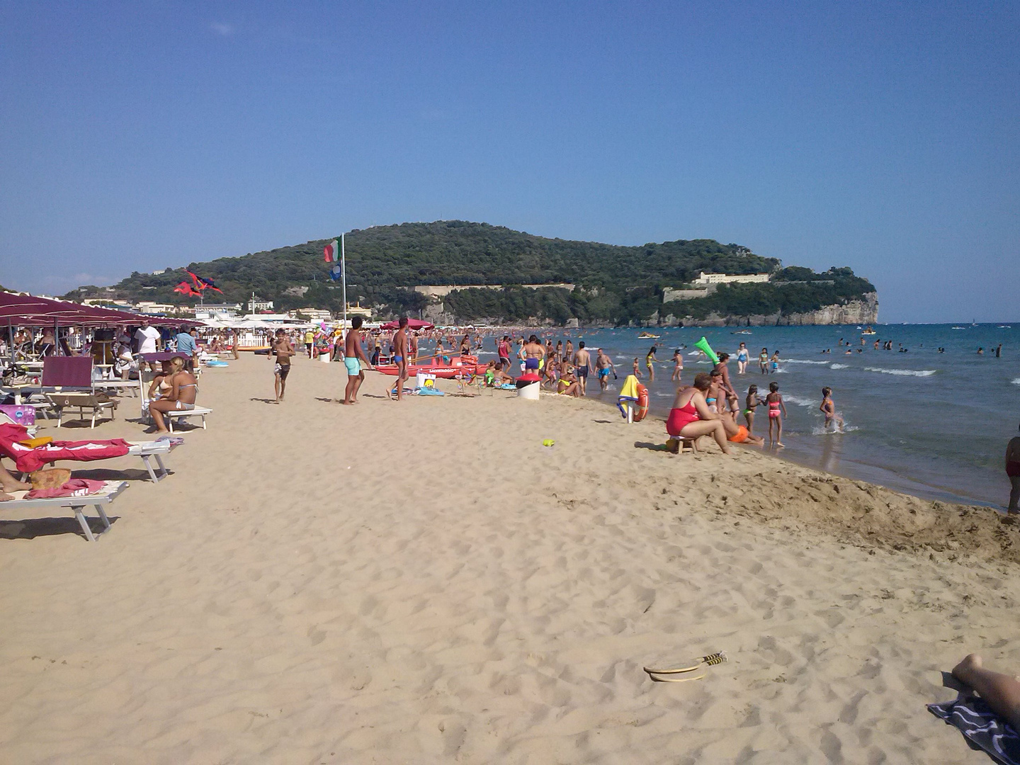 Gaeta: spiaggia di Serapo...