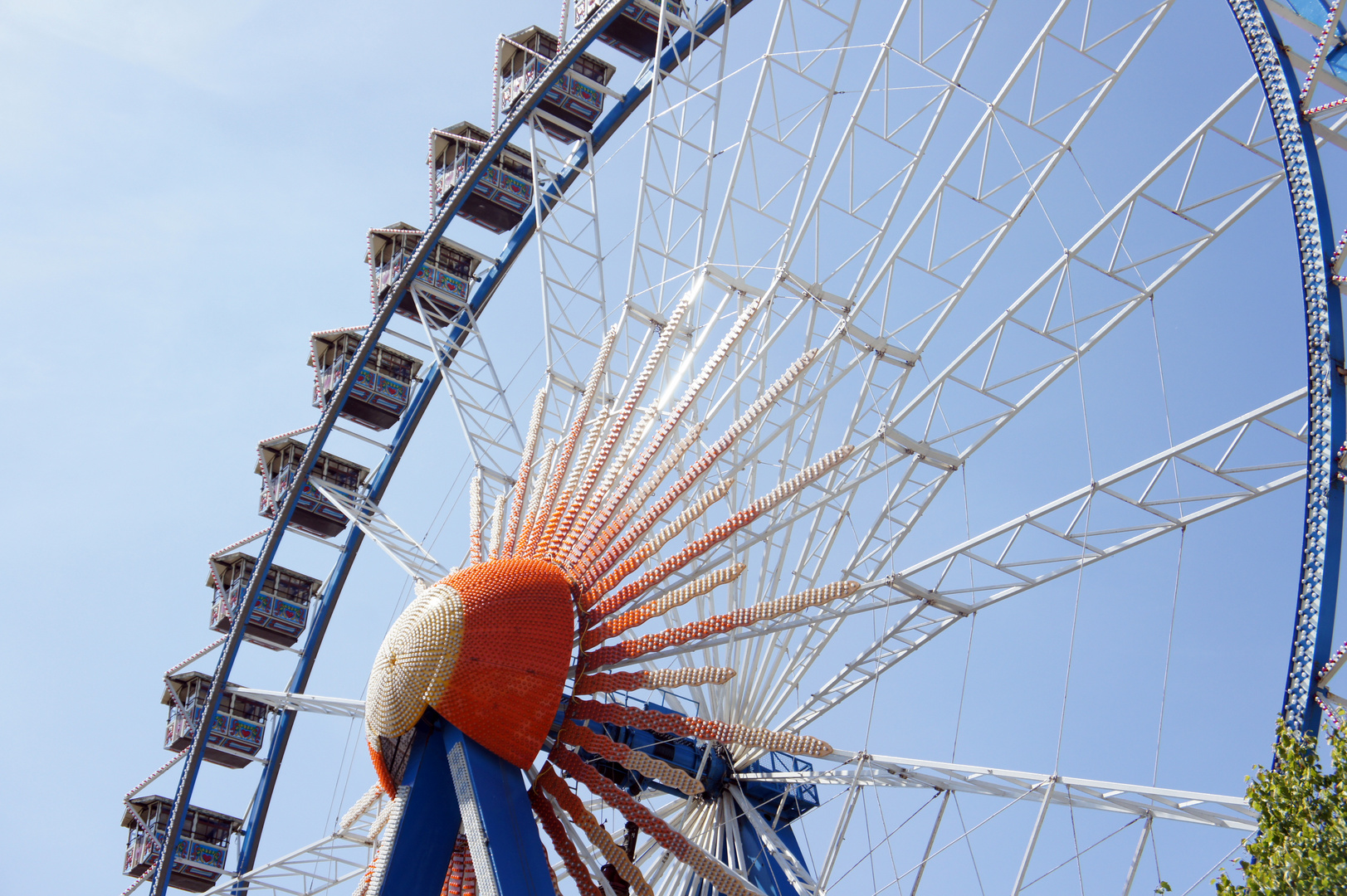 Gäuboden Volksfest 2013 Riesenrad