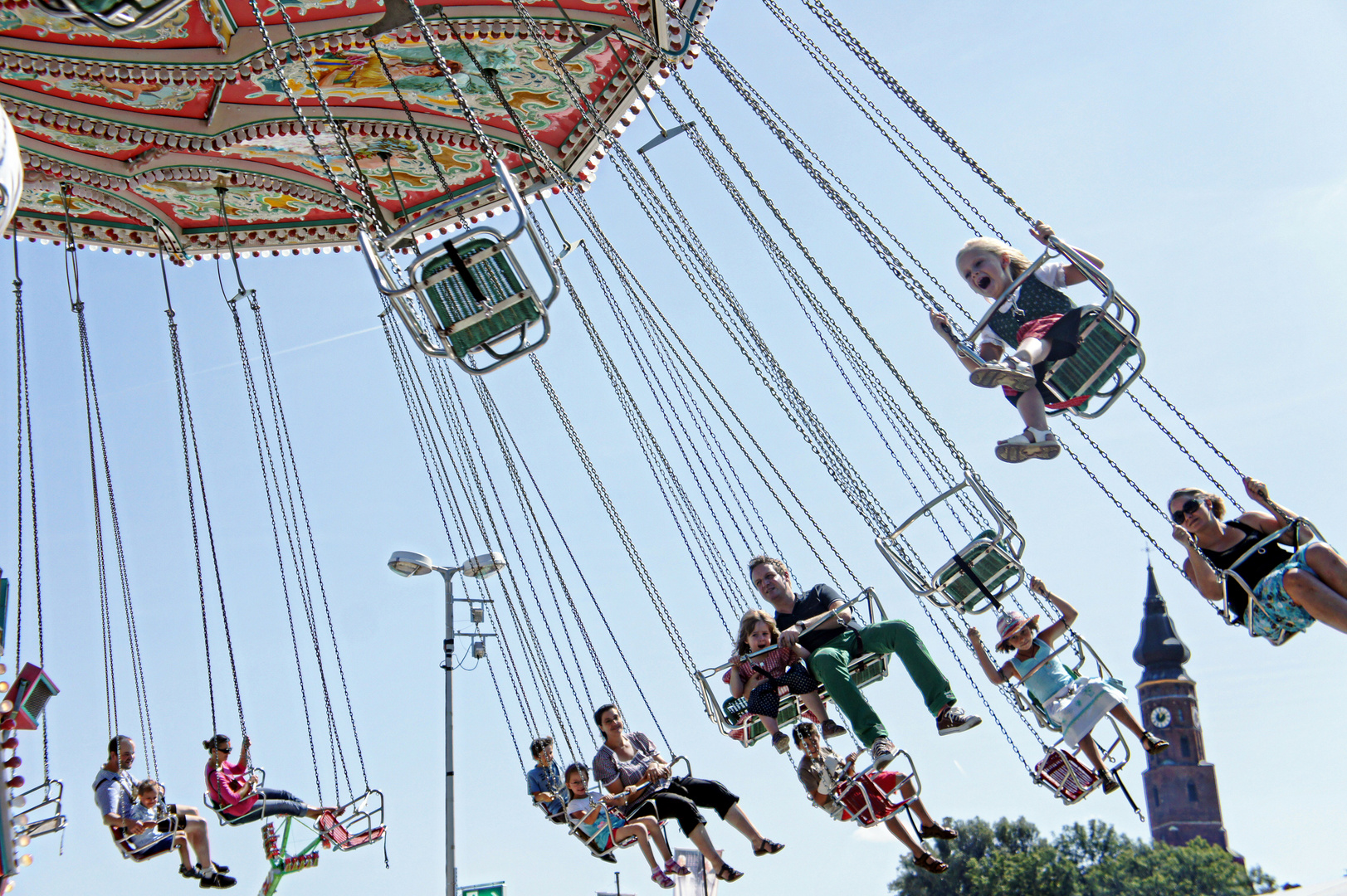 Gäubodenvolksfest Straubing 2013 Kettenkarusell