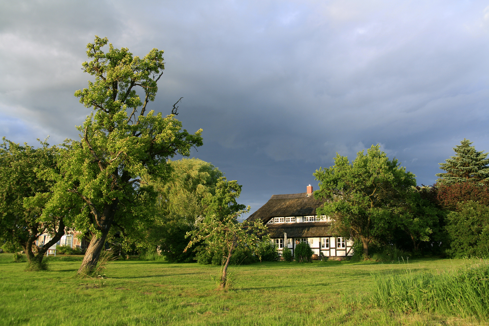 Gager auf Rügen kurz vor dem Gewitter