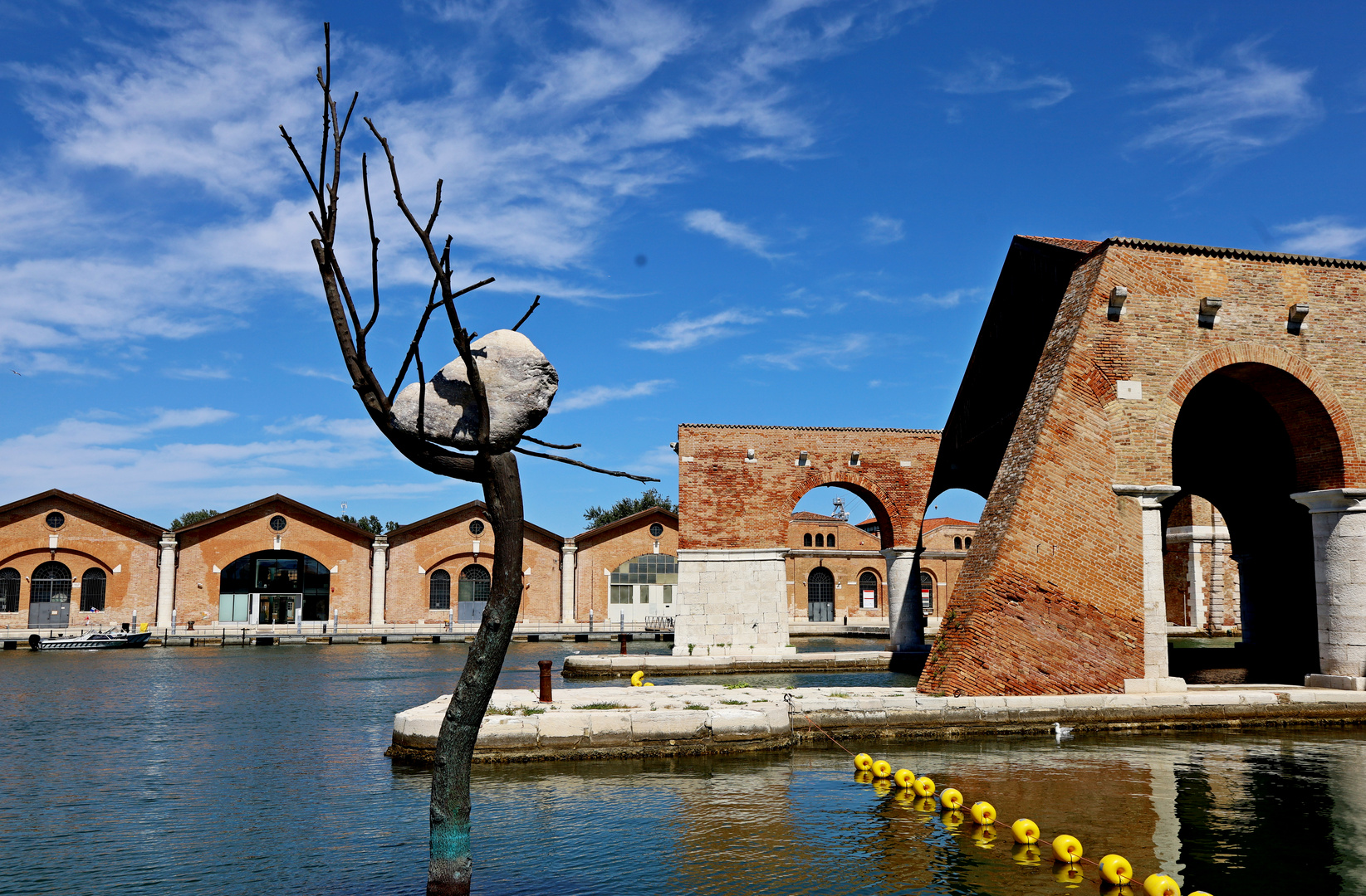 Gaggiandre - Während der Biennale zugänglicher Teil des Arsenale 