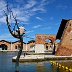 Gaggiandre - Während der Biennale zugänglicher Teil des Arsenale 