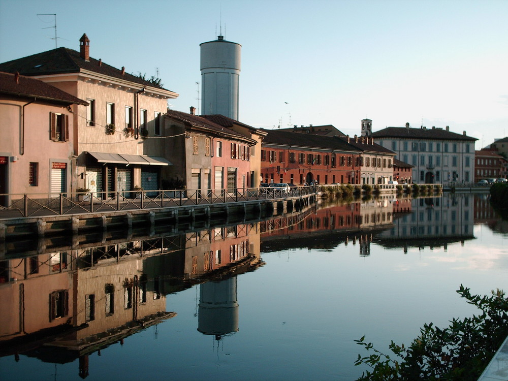 Gaggiano (Mi), crepuscolo