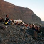 Gahan sportlich auf Gomera