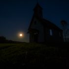 Gahberg Kapelle bei Nacht