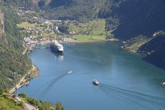 Gairanger Fjord - Blick von der anderen Seite