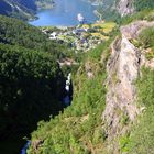 Gairanger-Fjord und Storsaetter Wasserfall