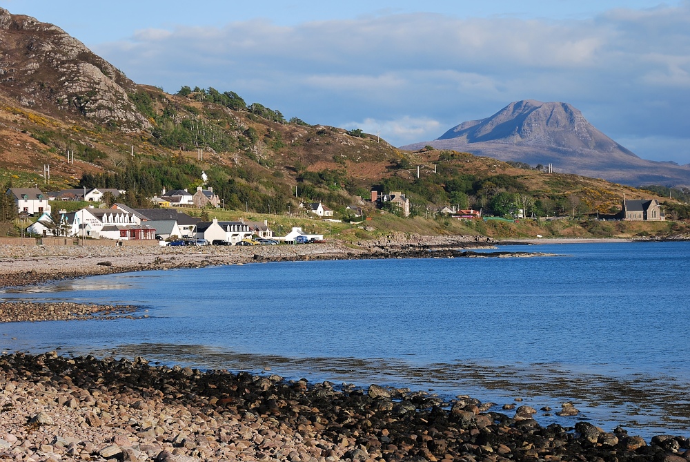 Gairloch an der Westküste...