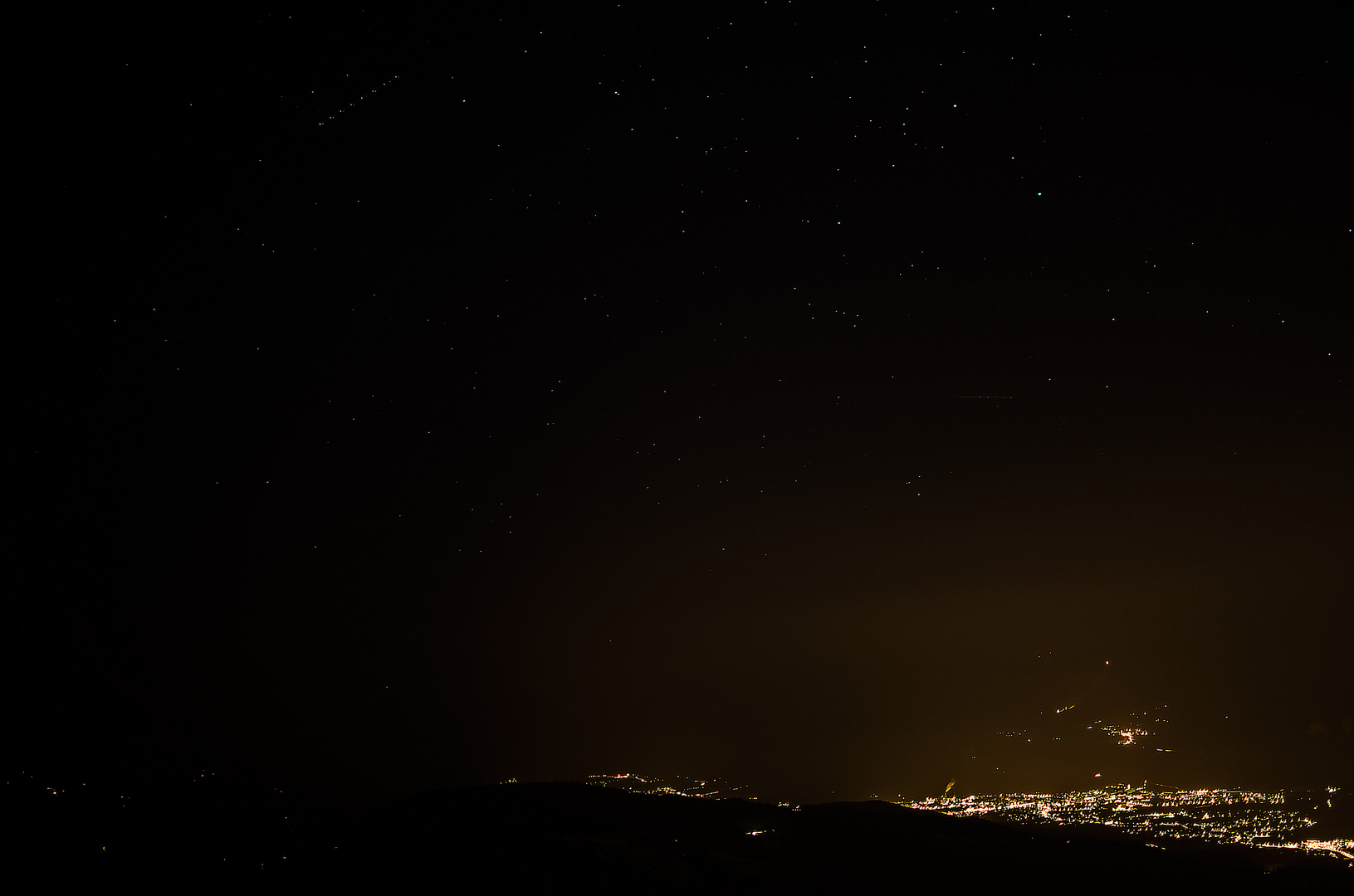 Gaisberg bei Nacht