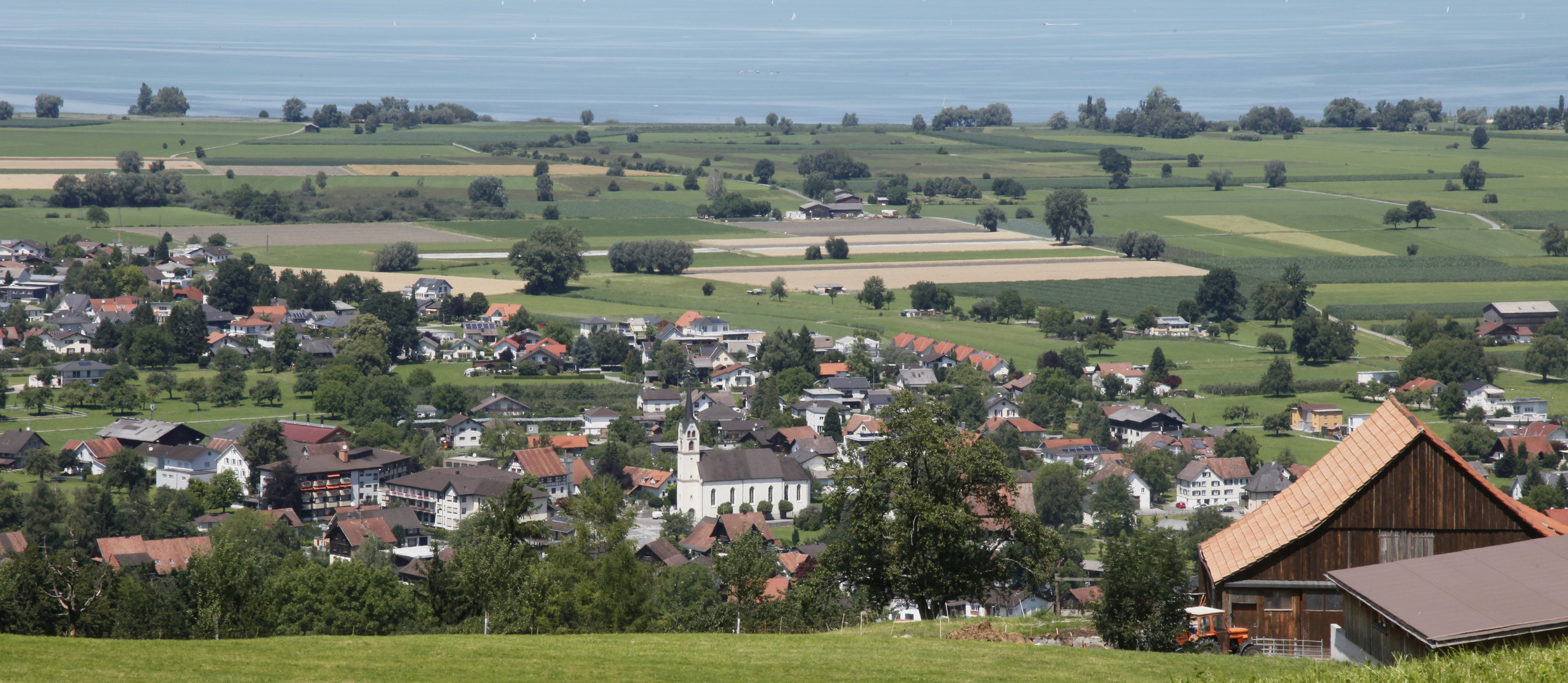 Gaissau mit Bodensee