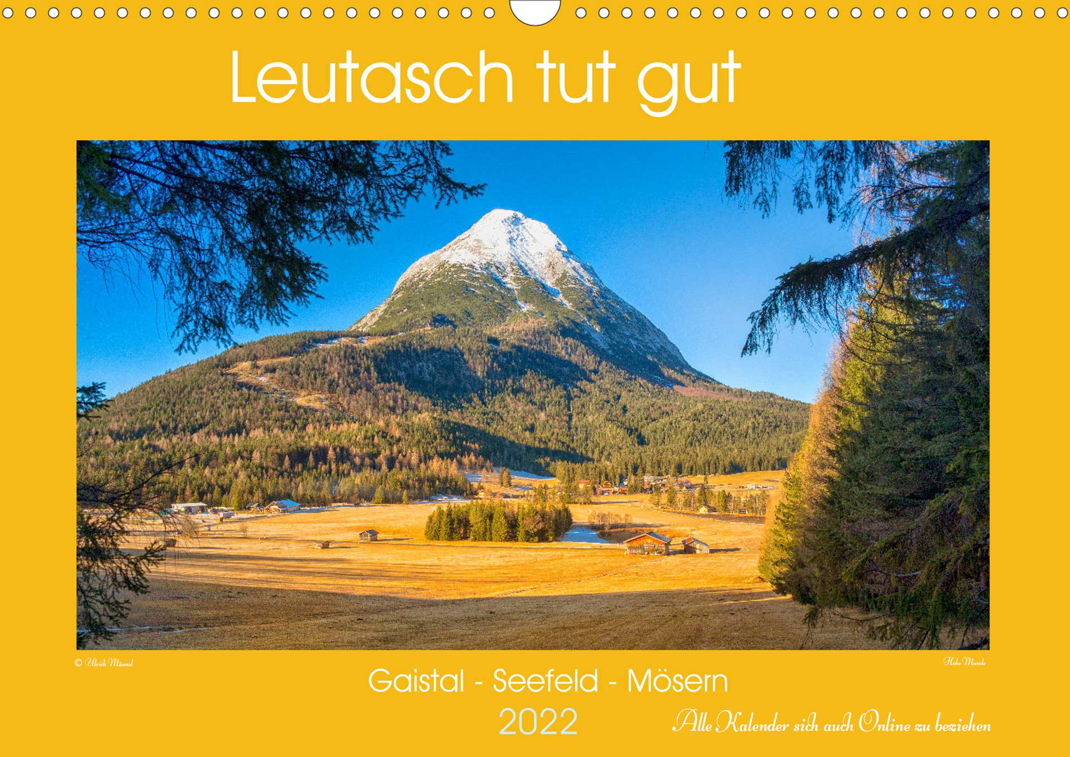 Gaistal-Leutasch-Karwendel-Seefeld-Kalender 2022