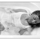 'Gal in tub'