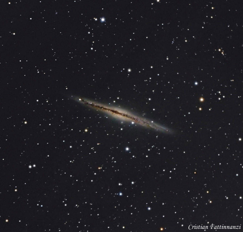 Galassia NGC891 in Andromeda