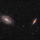 Galassia Sigaro e galassia di Bode