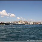 Galata Bridge and Karakoy in Istanbul . 2006