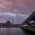 Galata bridge and New Mosque