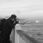 Galata Brücke - Goldenes Horn / ISTANBUL