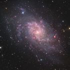 Galaxie M33 im Sternbild Triangulum