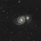 Galaxie Messier 51 im Sternbild Jagdhunde