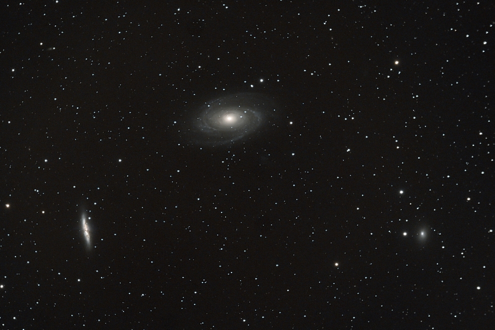 Galaxien M81 und M82 im Sternbild Großer Bär