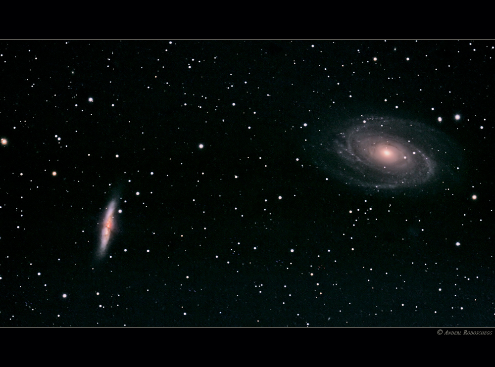 Galaxienpaar M81 & M82