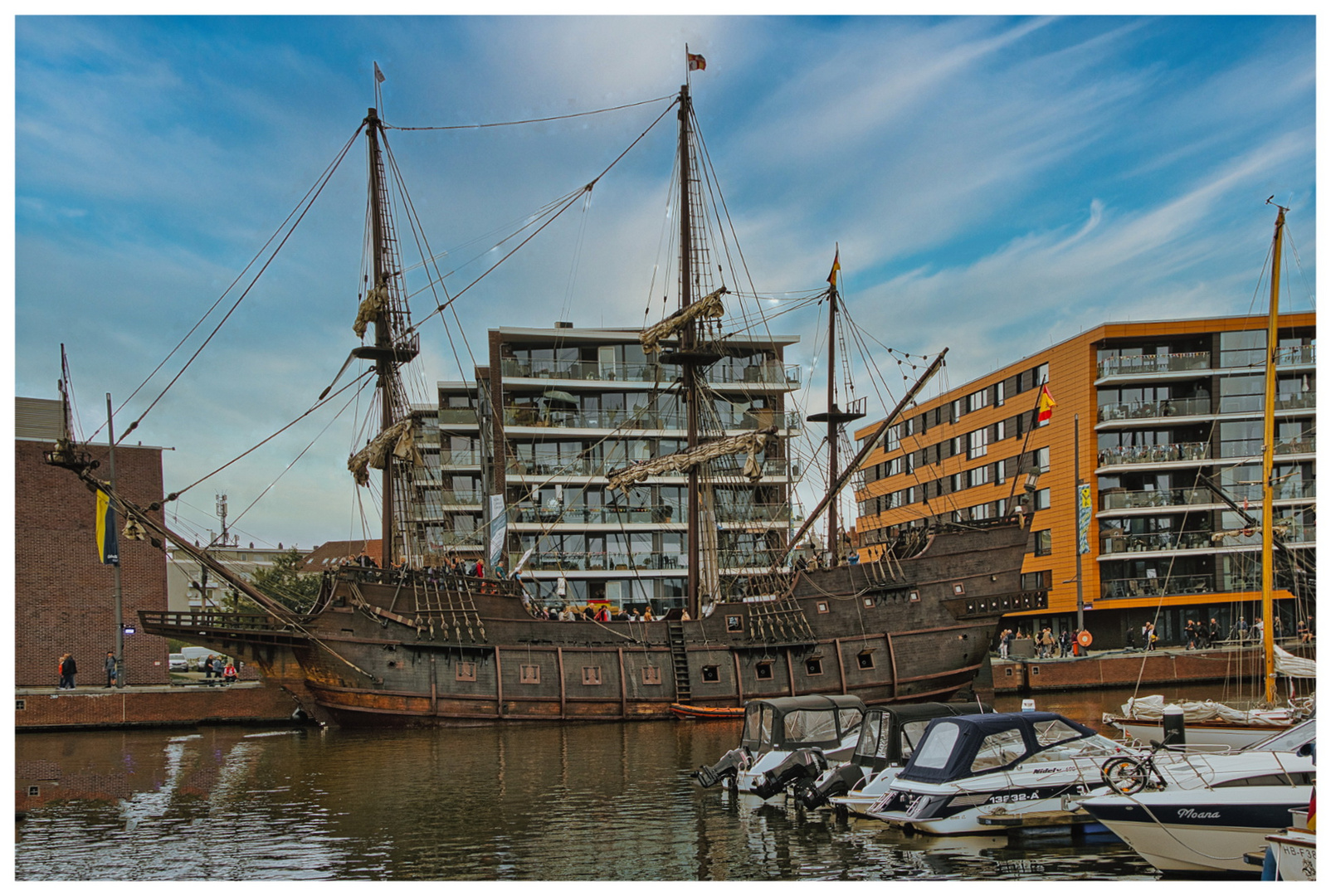 "Galeon Andaluica" bei den maritmen Tagen in Brermerhaven