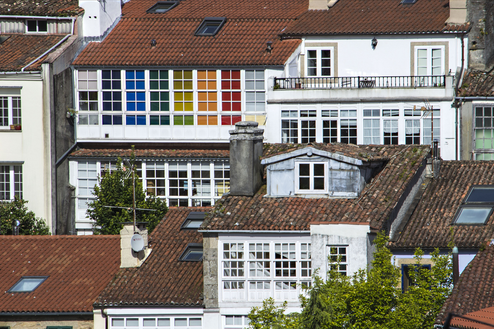 Galerías de colores en Santiago