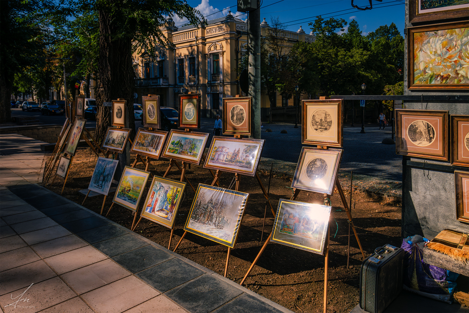 Galerie auf der Straße