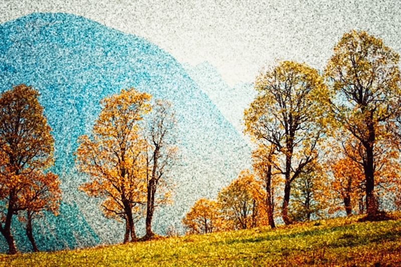 Galerie - Fotoaquarelle und Impressionen | Pointillismus #niederrheinfoto